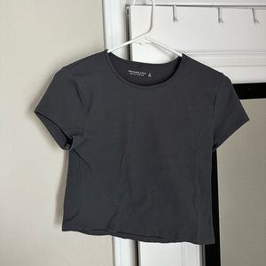 Abercrombie & Fitch Ribbed Crop Top